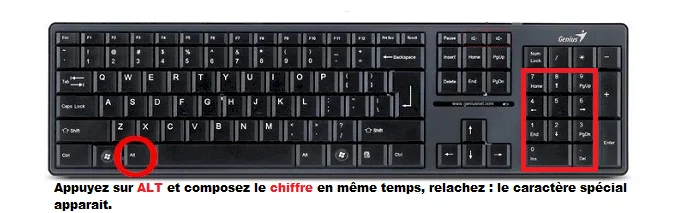 touche ALT PC