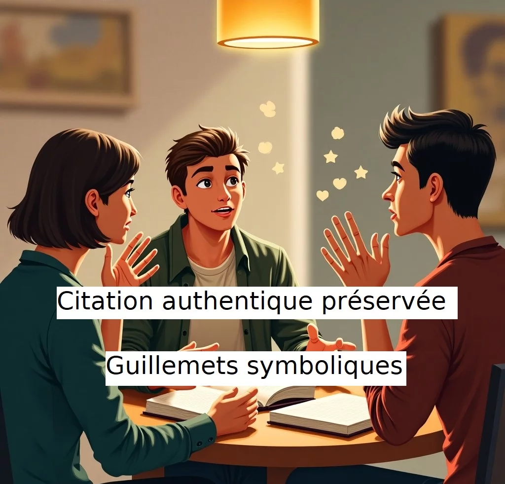 Paroles fid&egrave;lement rapport&eacute;es