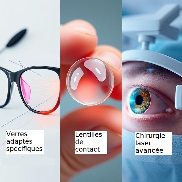 Solutions aux troubles visuels