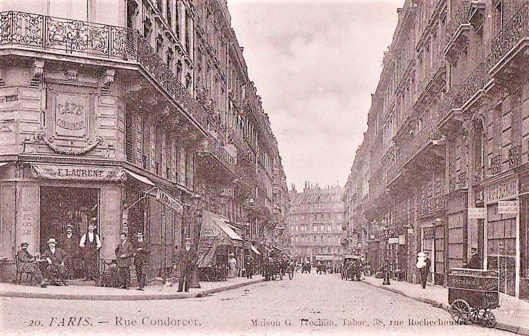 rue de Condorcet au XIXe siecle