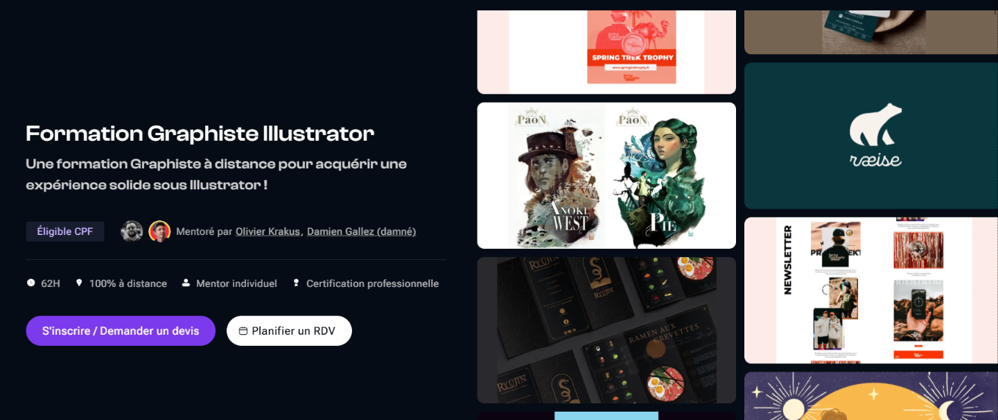 formation graphiste Tuto.com