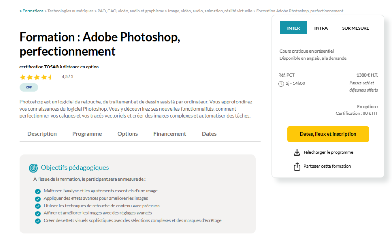 Formation Photoshop ORSYS