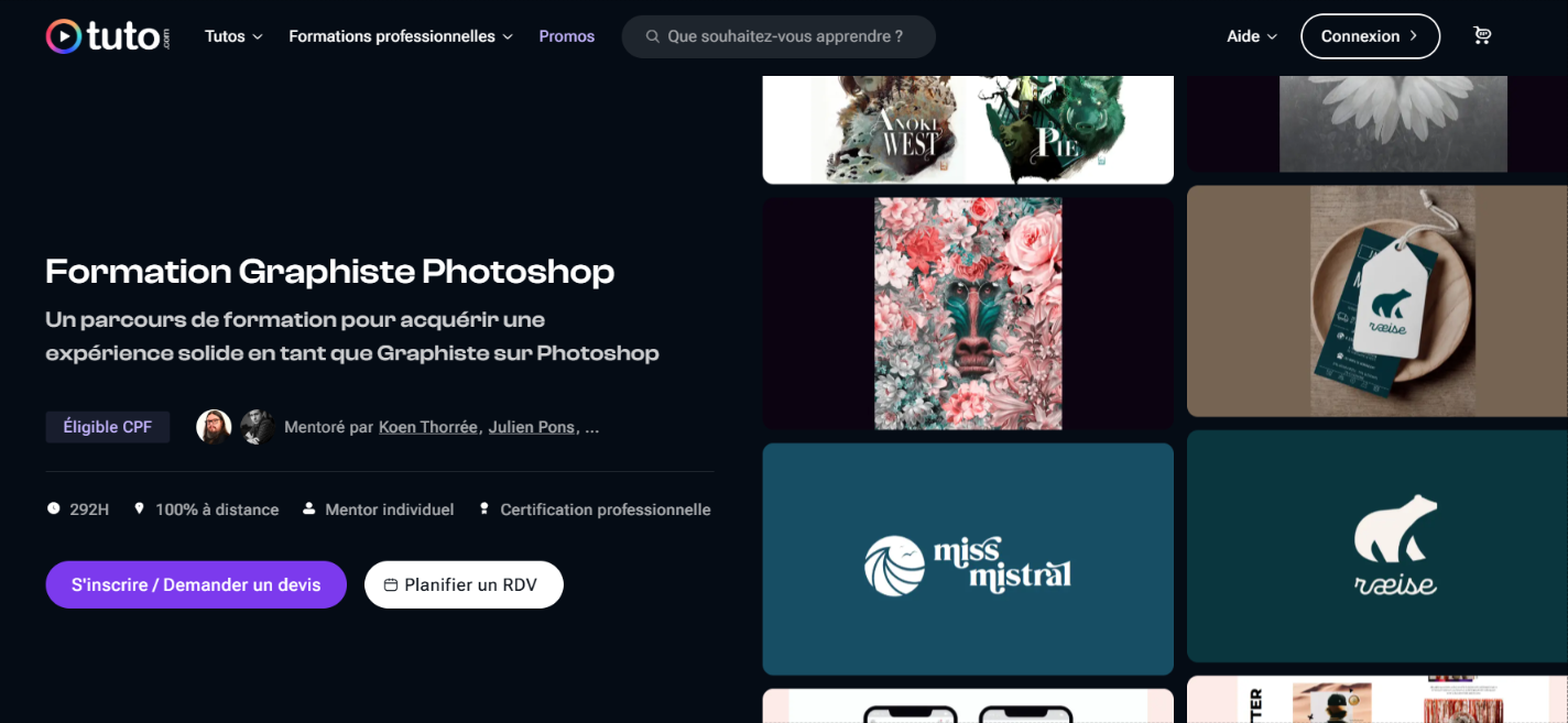 Formation Photoshop Tuto.com