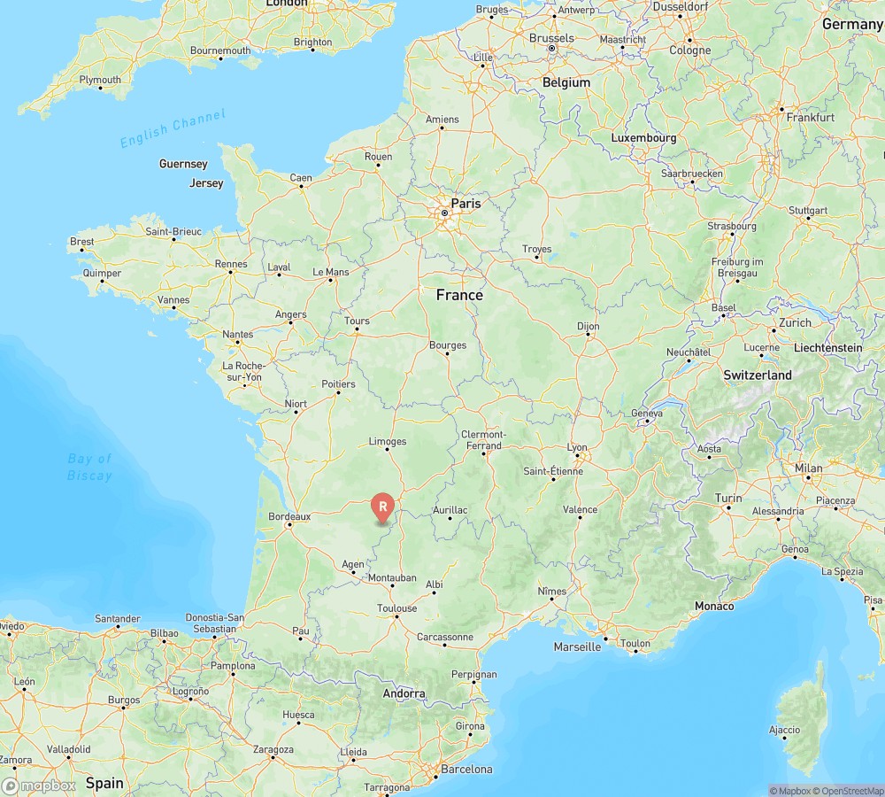 La Roque-Gageac (Dordogne) carte