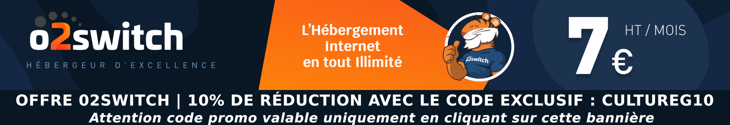 Banni&egrave;re code promo 02switch -10%