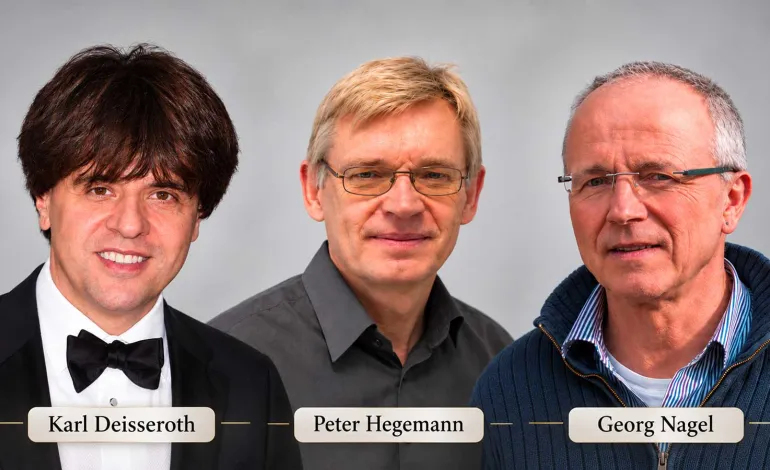 Karl Deisseroth, Peter Hegemann et Georg Nagel