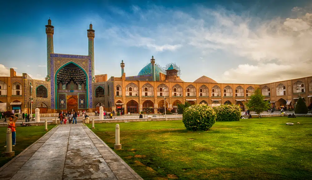 Place Nagh-e Jahan à Isfahan abbas le grand