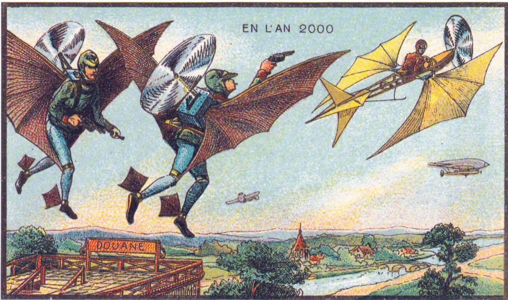 l'an 2000 imagine en 1900 police