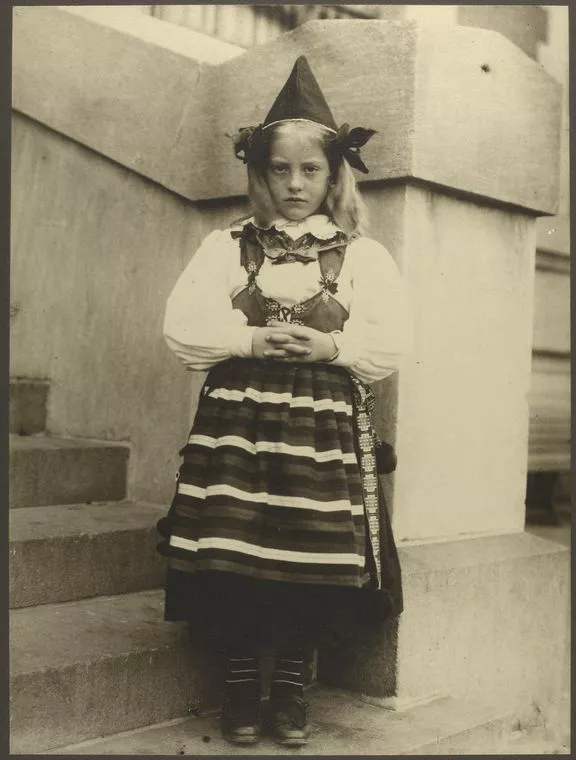 La culture générale - Ellis Island enfant suedoise