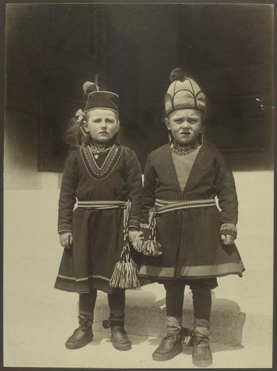 La culture générale - Ellis Island enfants lapland