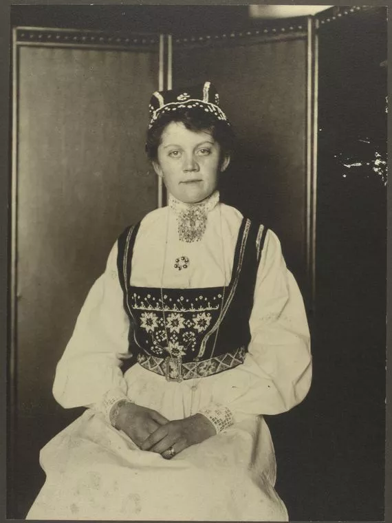 La culture générale - Ellis Island femme norvege
