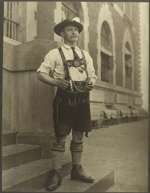 La culture générale - Ellis Island homme bavarois 2