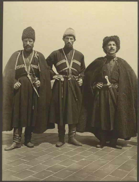 La culture générale - Ellis Island trois cossaques russes