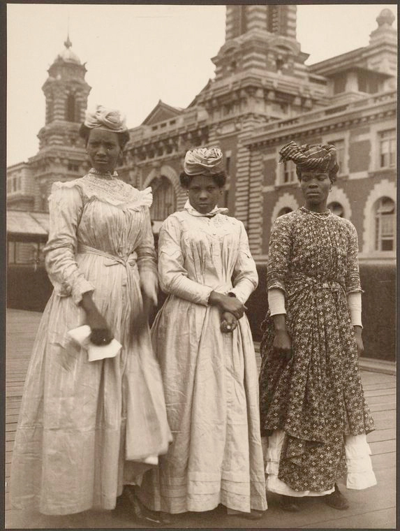 La culture générale - Ellis Island trois guadeloupeennes