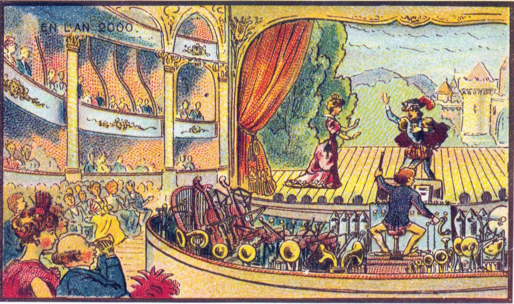 l'an 2000 imagine en 1900 orchestre