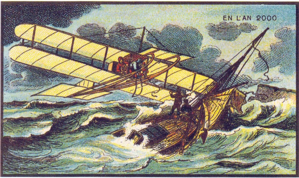 l'an 2000 imagine en 1900 sauveteur 