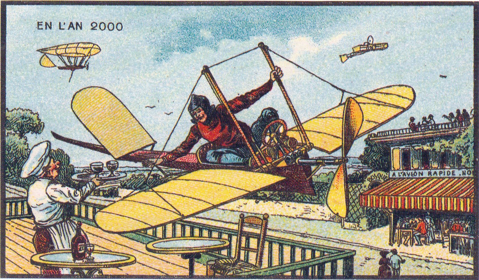L'an 2000 imaginé en 1900 : 30 images incroyables