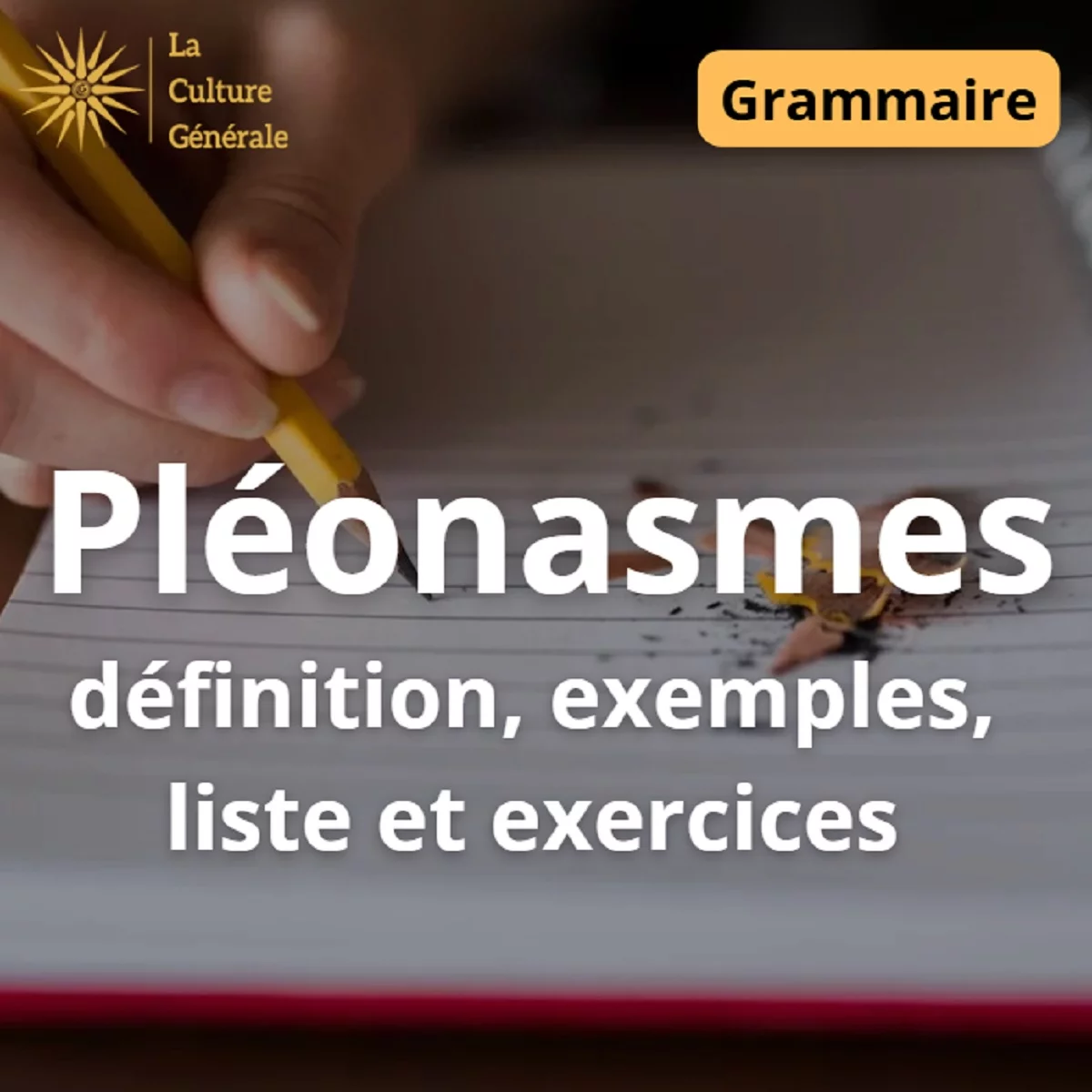 Pl&eacute;onasmes : d&eacute;finition, exemples, liste et exercices