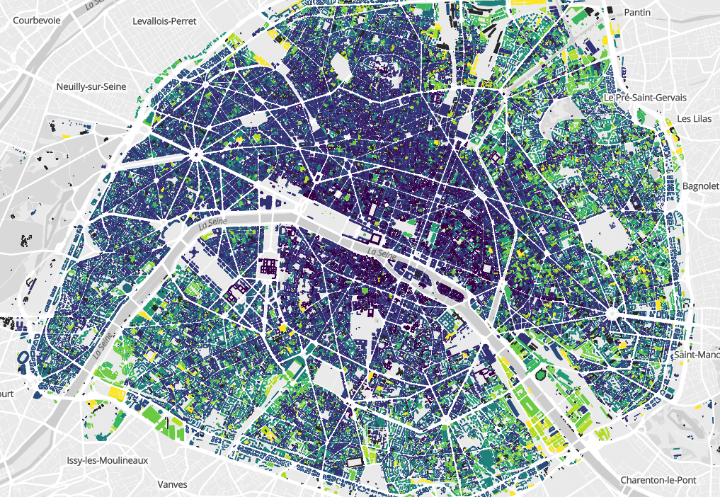 Carte de Paris