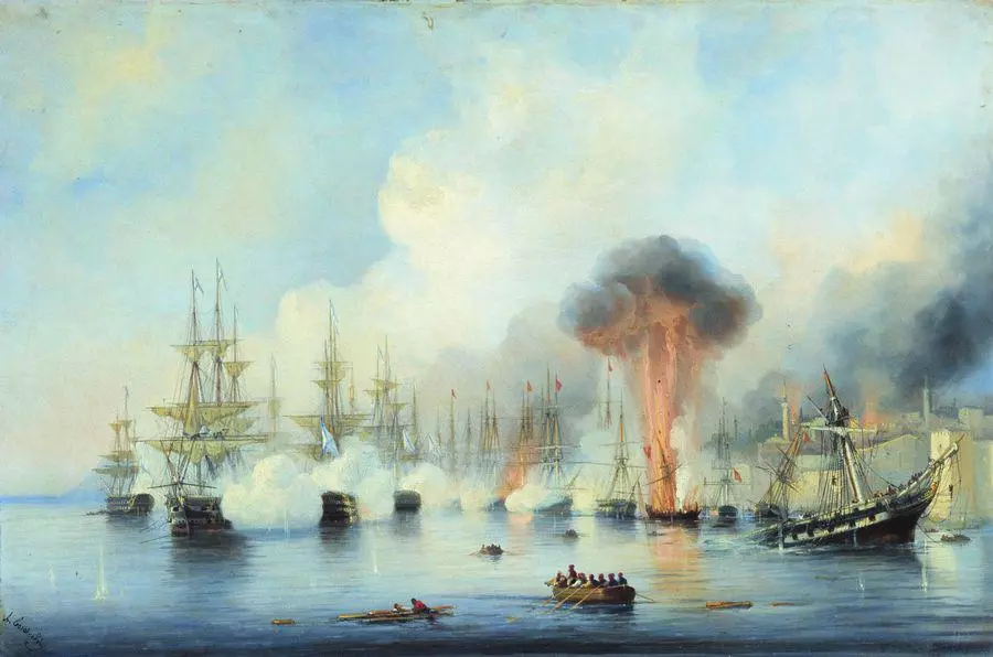 bataille de sinope empire ottoman guerre de crimee