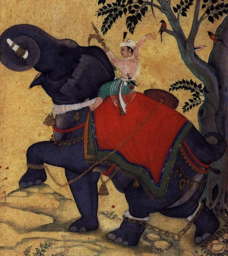 moghol elephant akbar