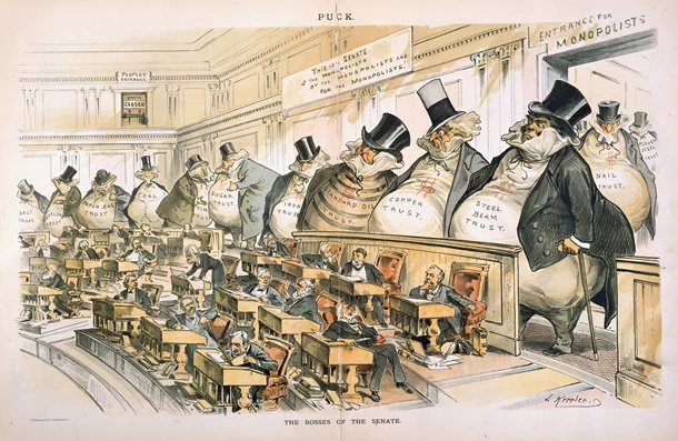 Gilded age : histoire des &Eacute;tats-Unis de 1865-1914