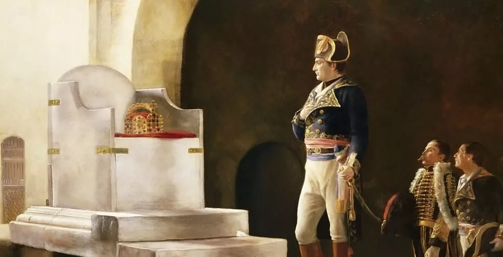 Charlemagne Napoleon trone