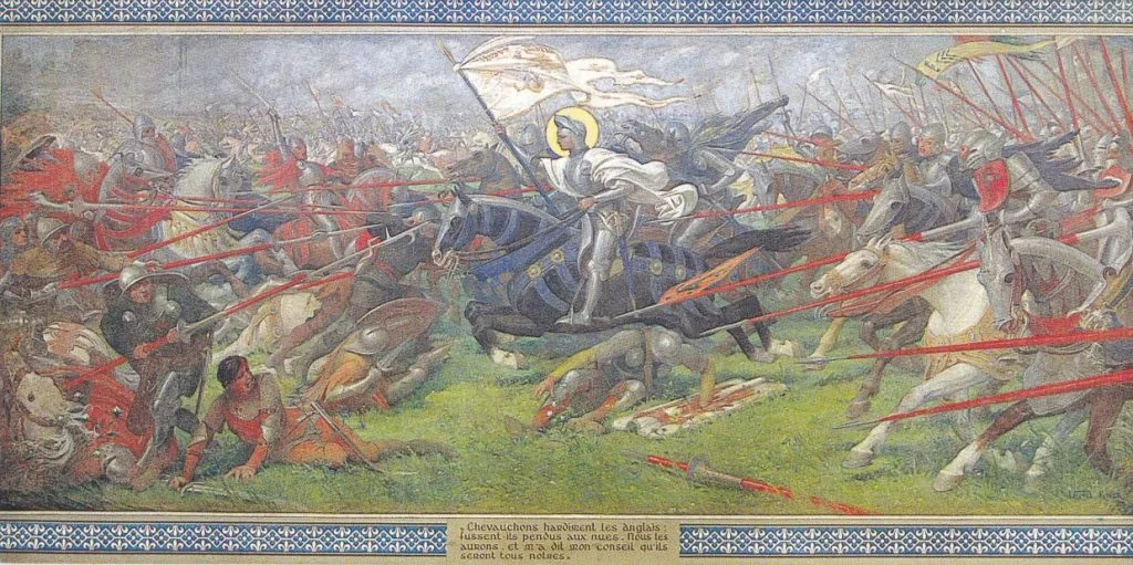Bataille de Patay jeanne d'arc guerre de cent ans