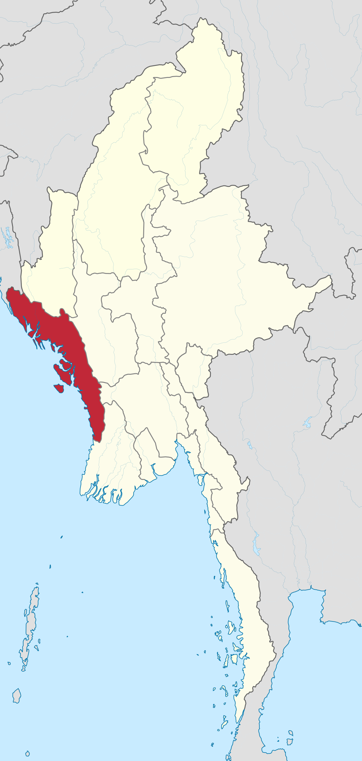 carte arakan