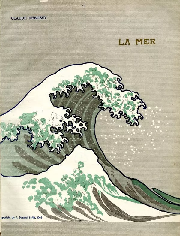 debussy la mer hokusai vague la grande vague de kanagawa