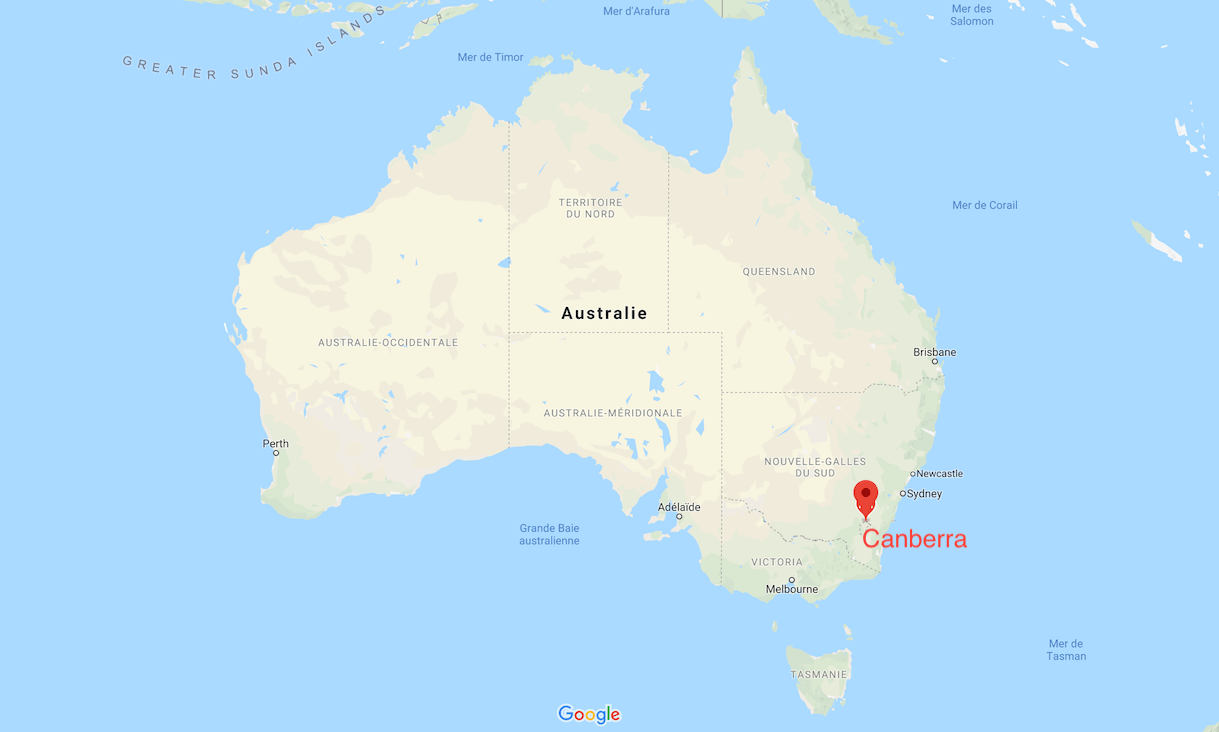canberra capitale d australie