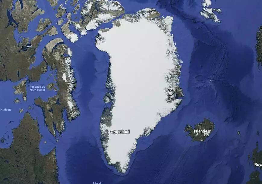 plus grandes iles du monde groenland
