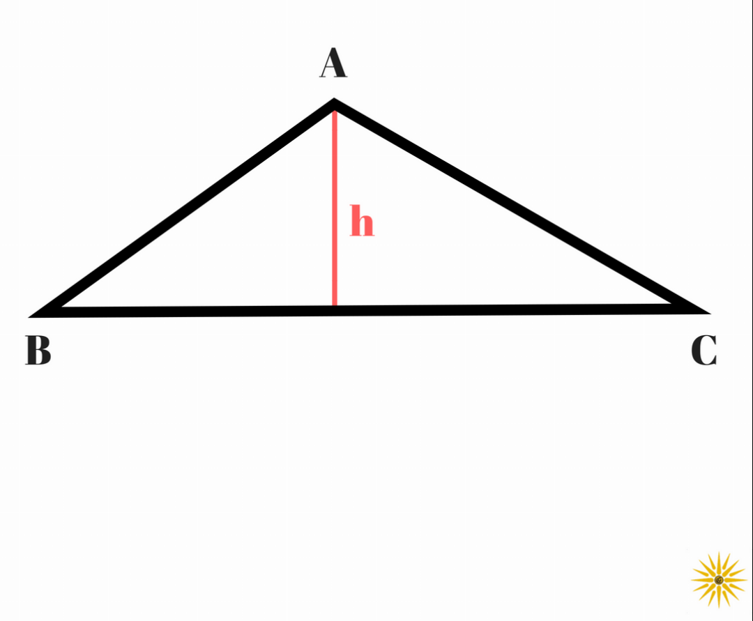 Comment calculer l'aire d'un triangle sans connaître sa hauteur ?