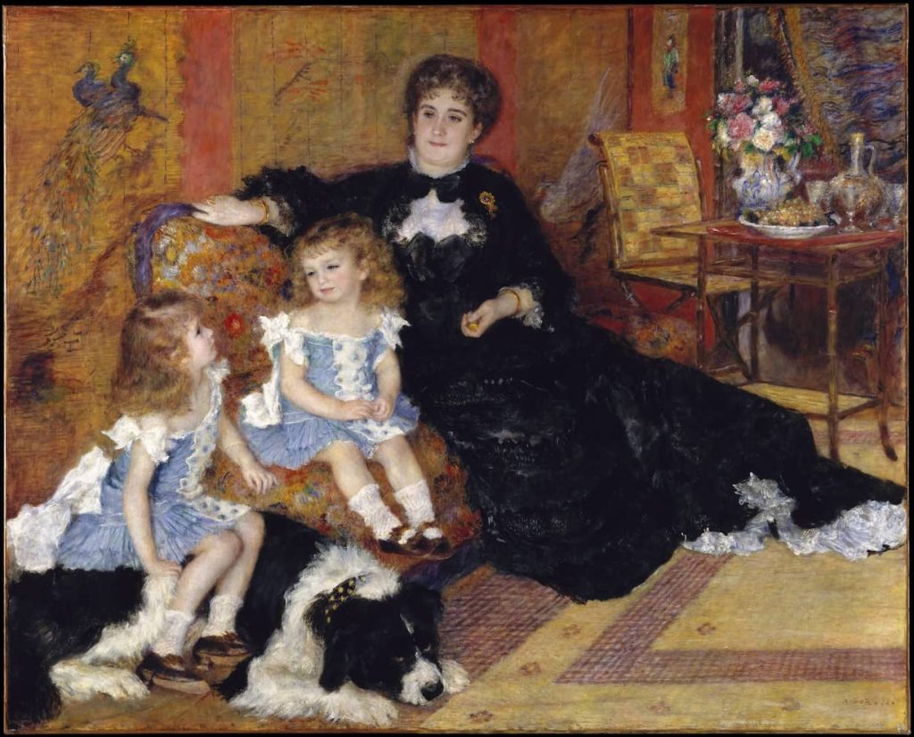 manet madame charpentier et ses enfants