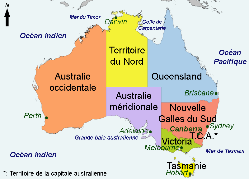 plus grands pays monde australie