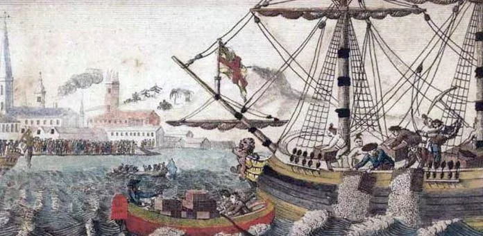 boston tea party 16 decembre 1773