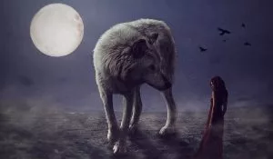 avoir vu le loup origine expression