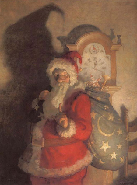 N. C. Wyeth pere noel