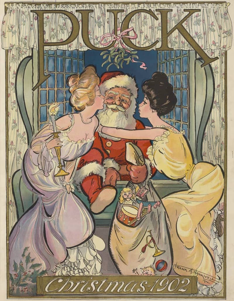 pere noel rouge