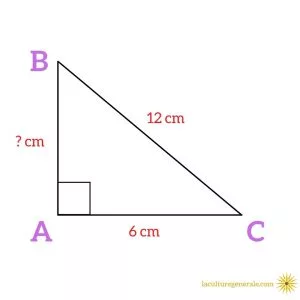 theoreme pythagore triangle rectangle exemples