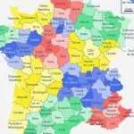 carte departements francais