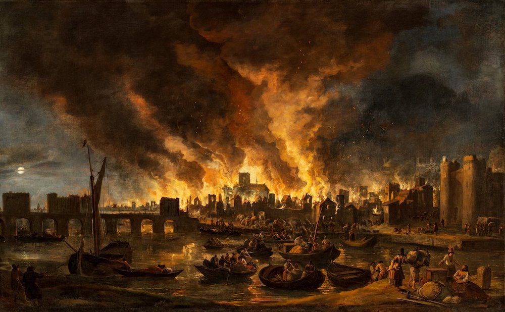 quiz tableau histoire incendie londres