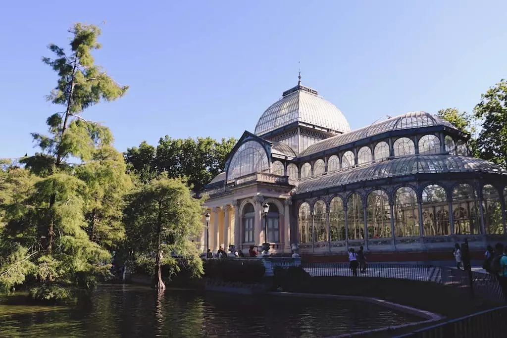parc du retiro palais de cristal