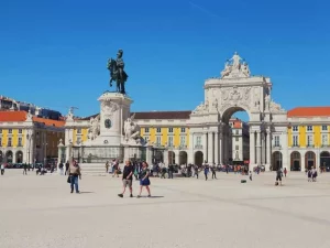 praca do comercio lisbonne portugal