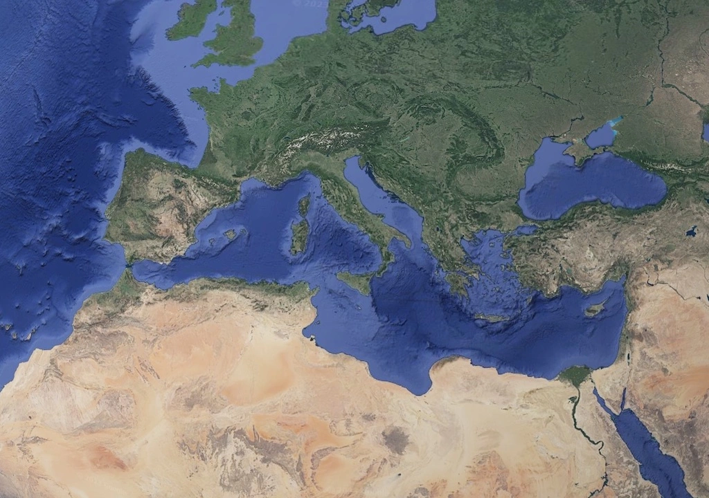 carte mediterranee