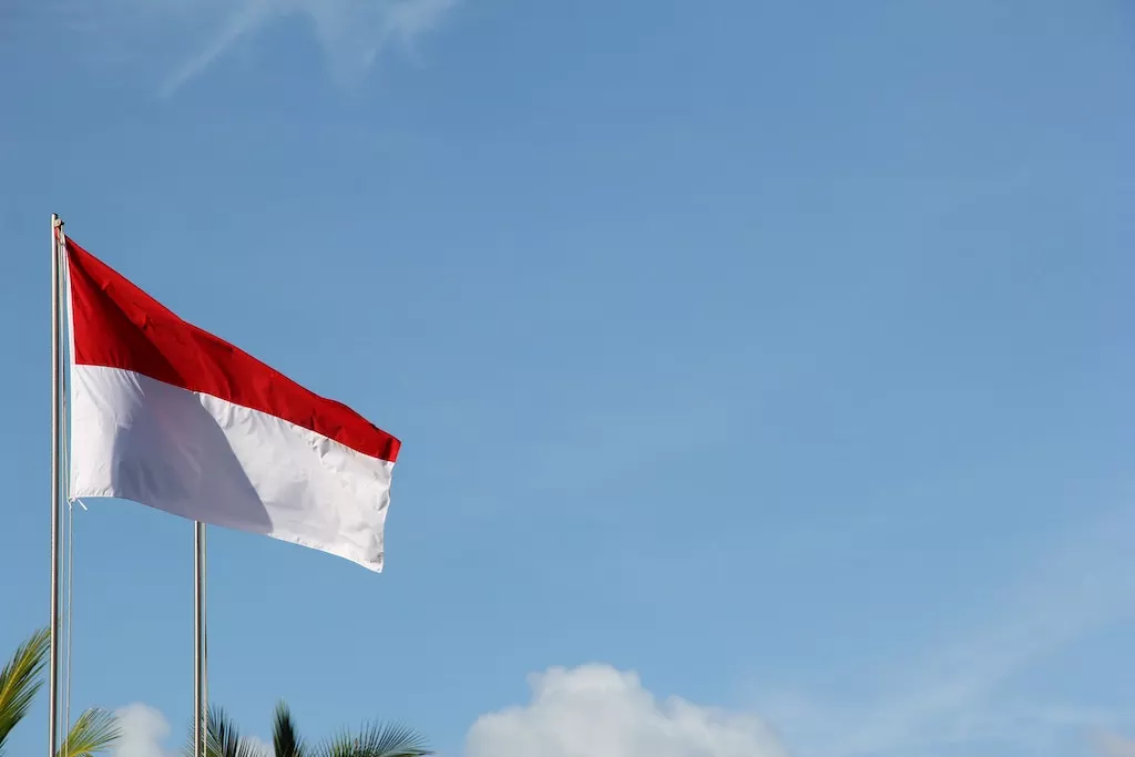 indonesie drapeau