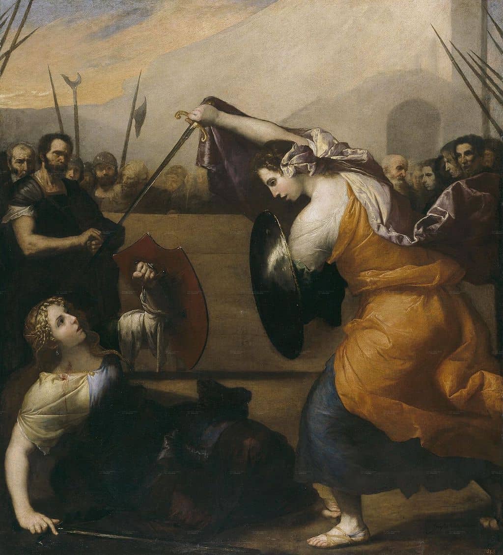 jose de ribera femmes combat gladiateur