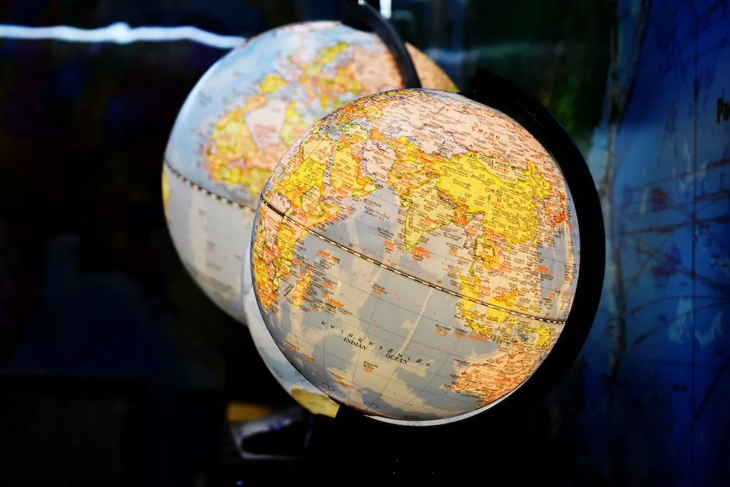 quiz de geographie avec reponses globe