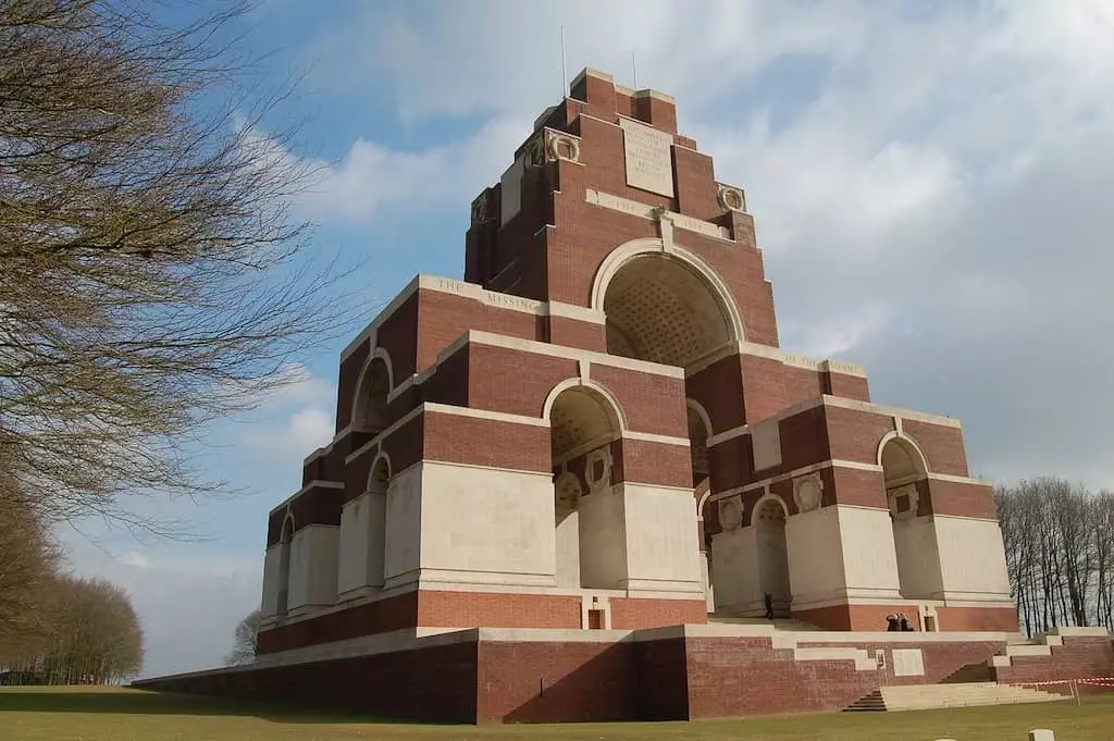 thiepval memorial franco britannique