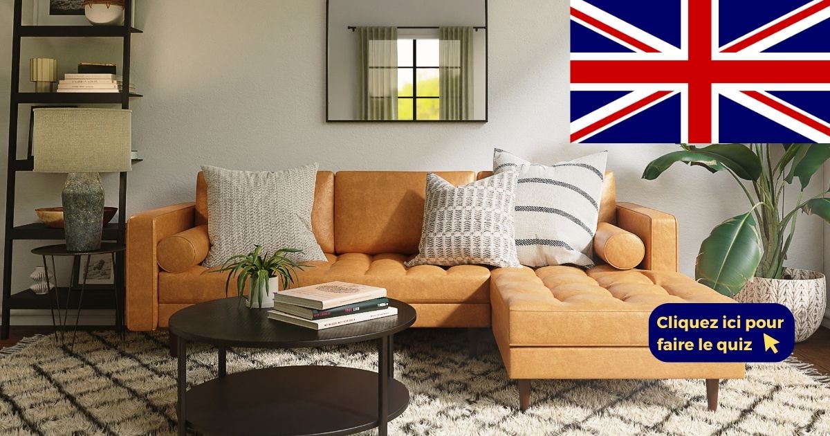 Quiz vocabulaire anglais la maison